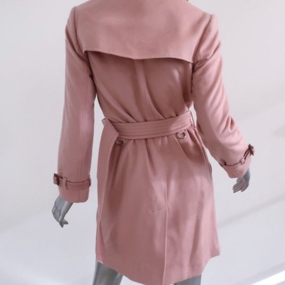 Burberry Kensington Cashmere Trench Coat - Picture 5 of 6